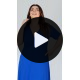 Φόρεμα μάξι κόμπος ελαστική viscose ρουά Φόρεμα μάξι κόμπος ελαστική viscose ρουά