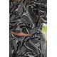 Σορτσάκι σταθερή viscose με λάστιχο γραμμές ασπρόμαυρο Σορτσάκι σταθερή viscose με λάστιχο γραμμές ασπρόμαυρο