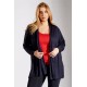 Ζακέτα viscose ελαστική μπλε Ζακέτα viscose ελαστική μπλε