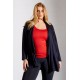 Ζακέτα viscose ελαστική μπλε Ζακέτα viscose ελαστική μπλε