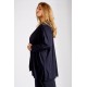 Ζακέτα viscose ελαστική μπλε Ζακέτα viscose ελαστική μπλε