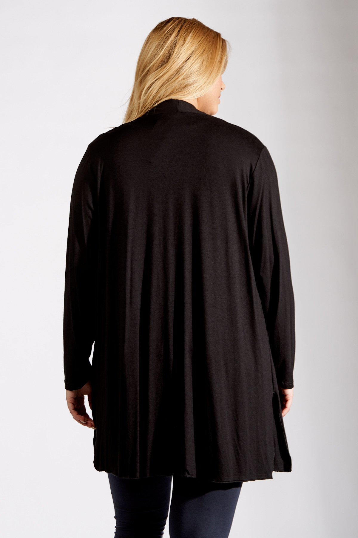 Ζακέτα viscose ελαστική μαύρη Ζακέτα viscose ελαστική μαύρη