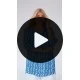 Πουκαμίσα V viscose μπλε ρόμβοι Πουκαμίσα V viscose μπλε ρόμβοι