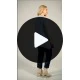 Μπλούζα έξω ώμοι viscose κοντό μανίκι γαλάζια Μπλούζα έξω ώμοι viscose κοντό μανίκι γαλάζια