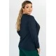Μπλούζα viscose ελαστική basic μακρύ μανίκι μπλε Μπλούζα viscose ελαστική basic μακρύ μανίκι μπλε