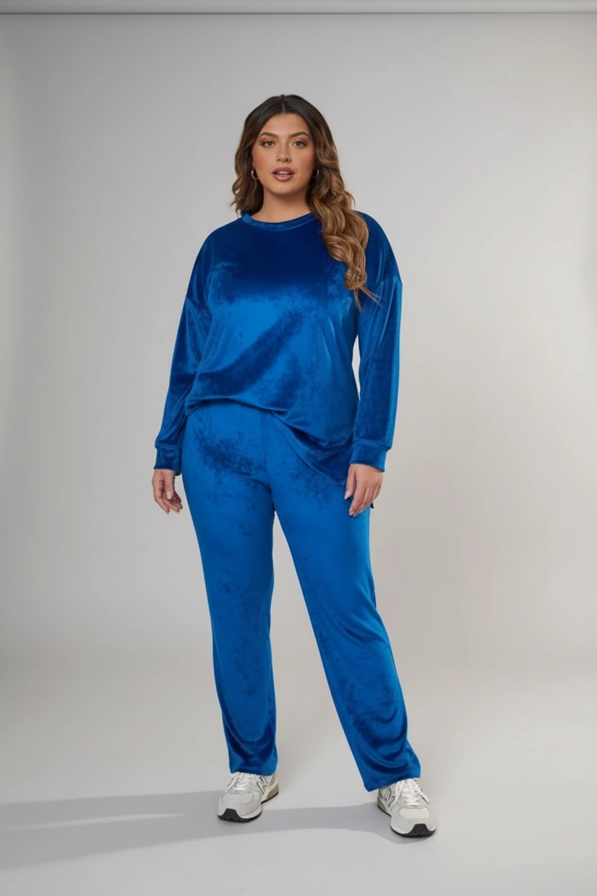 Παντελόνι βελούδο πετρόλ