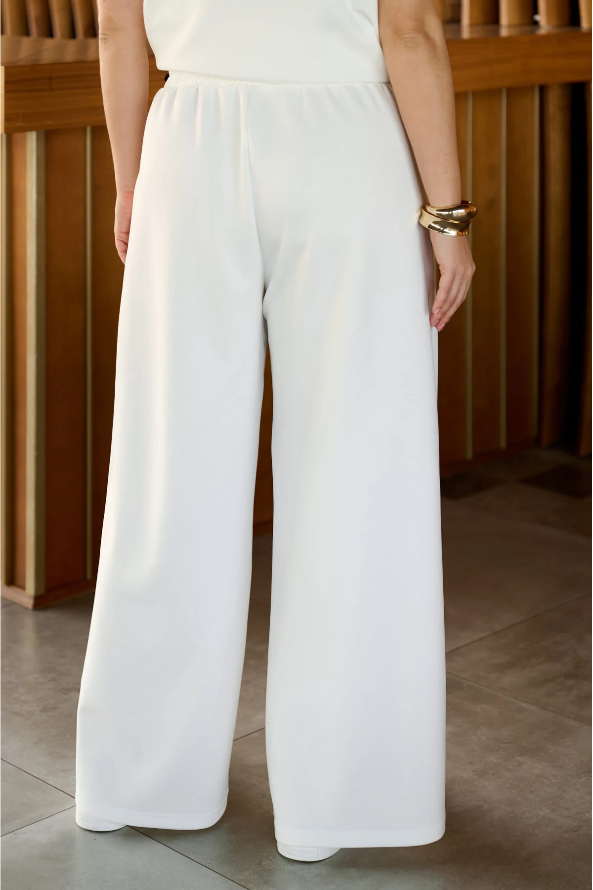 Παντελόνι φόρμας λευκό