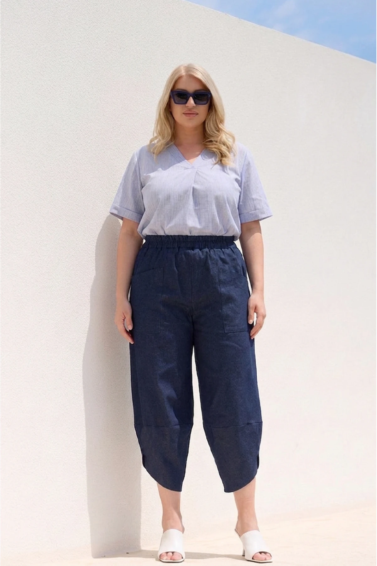 Jean παντελόνι ελαστικό Denim