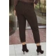 Jean παντελόνι ελαστικό mom fit λεοπάρ καφέ