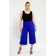 Ζιπ παντελόνα 3/4 viscose σε ρουά