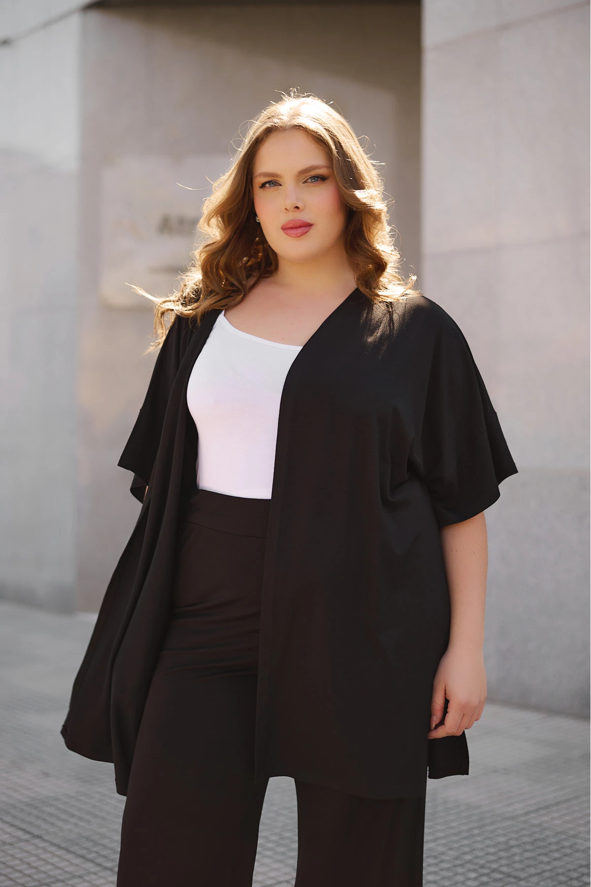 Κιμονό viscose μαύρο Κιμονό viscose μαύρο