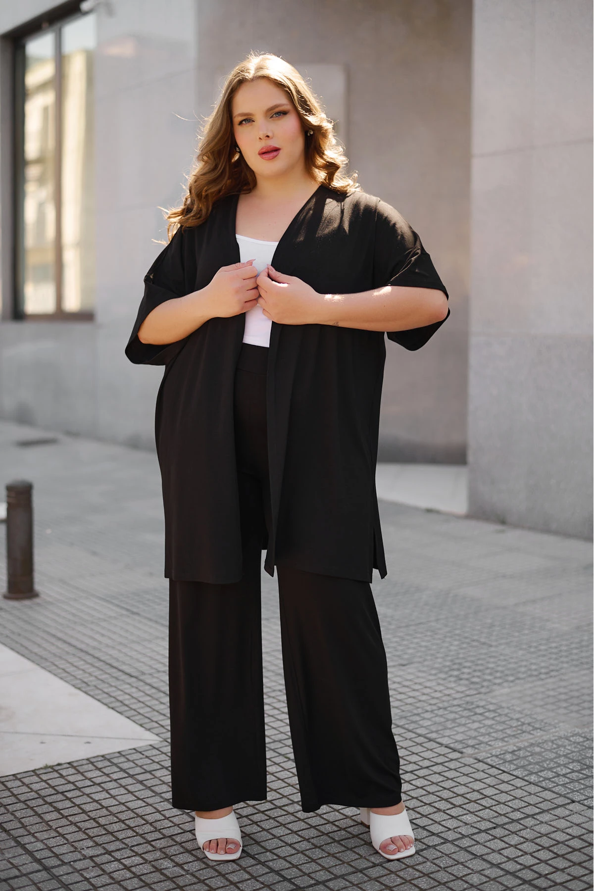 Κιμονό viscose μαύρο Κιμονό viscose μαύρο