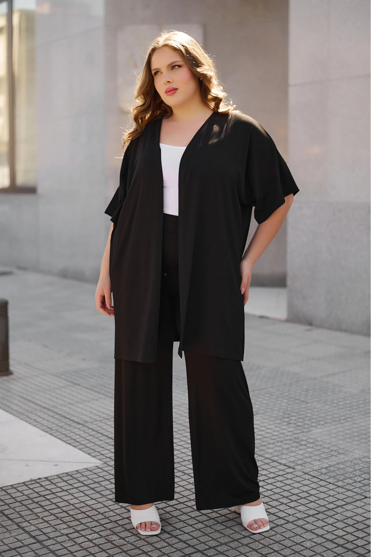 Κιμονό viscose μαύρο Κιμονό viscose μαύρο