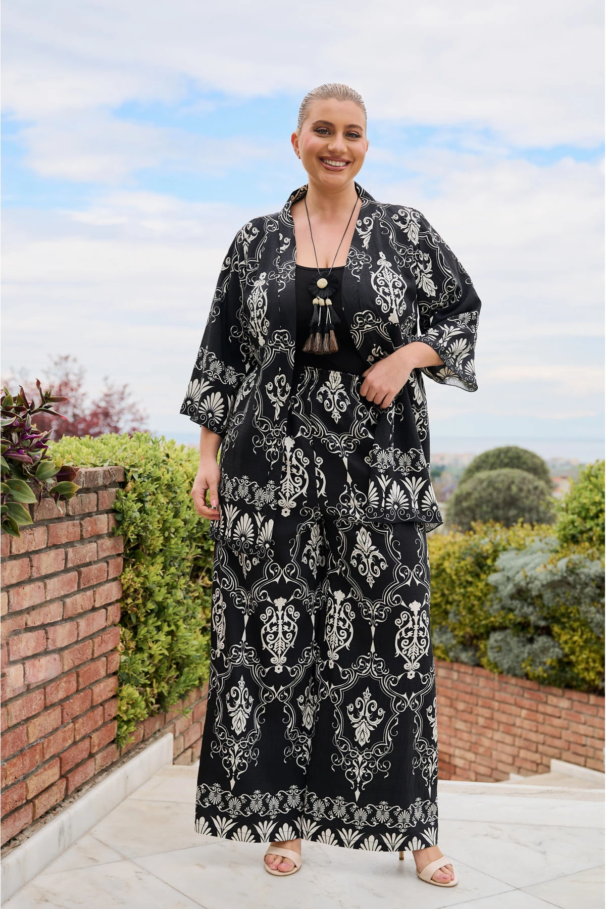  Κιμονό resort rayon ραπόρτο