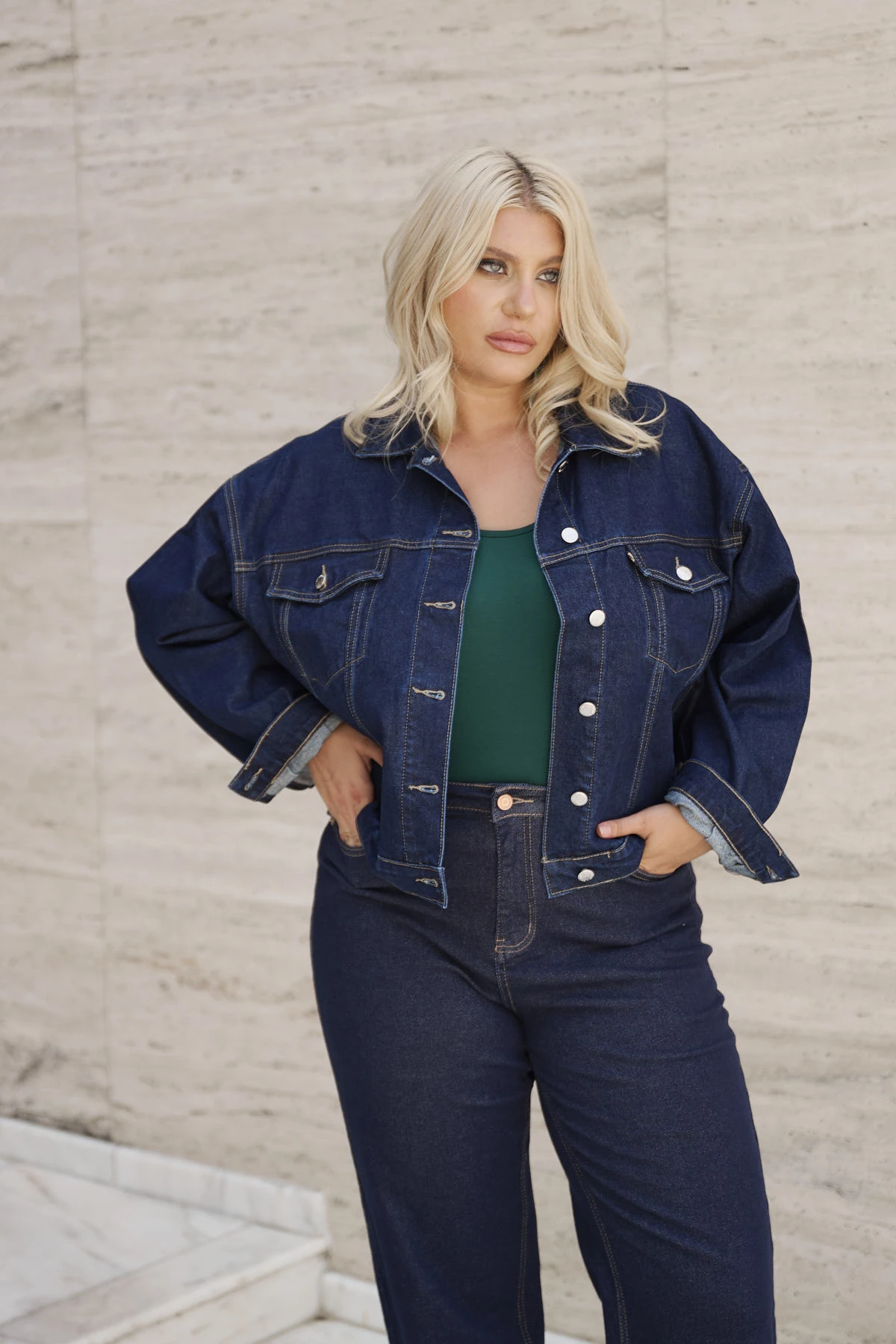 Jean τζάκετ denim