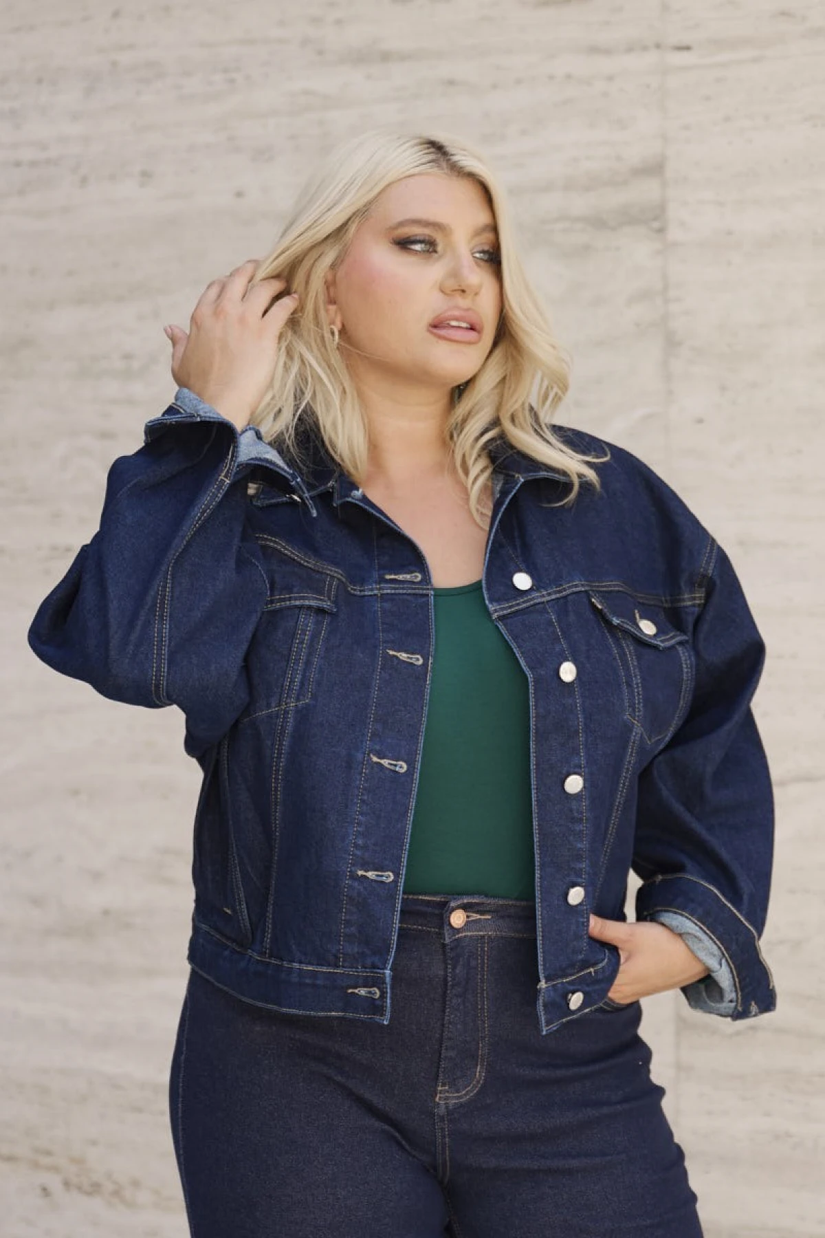 Jean τζάκετ denim