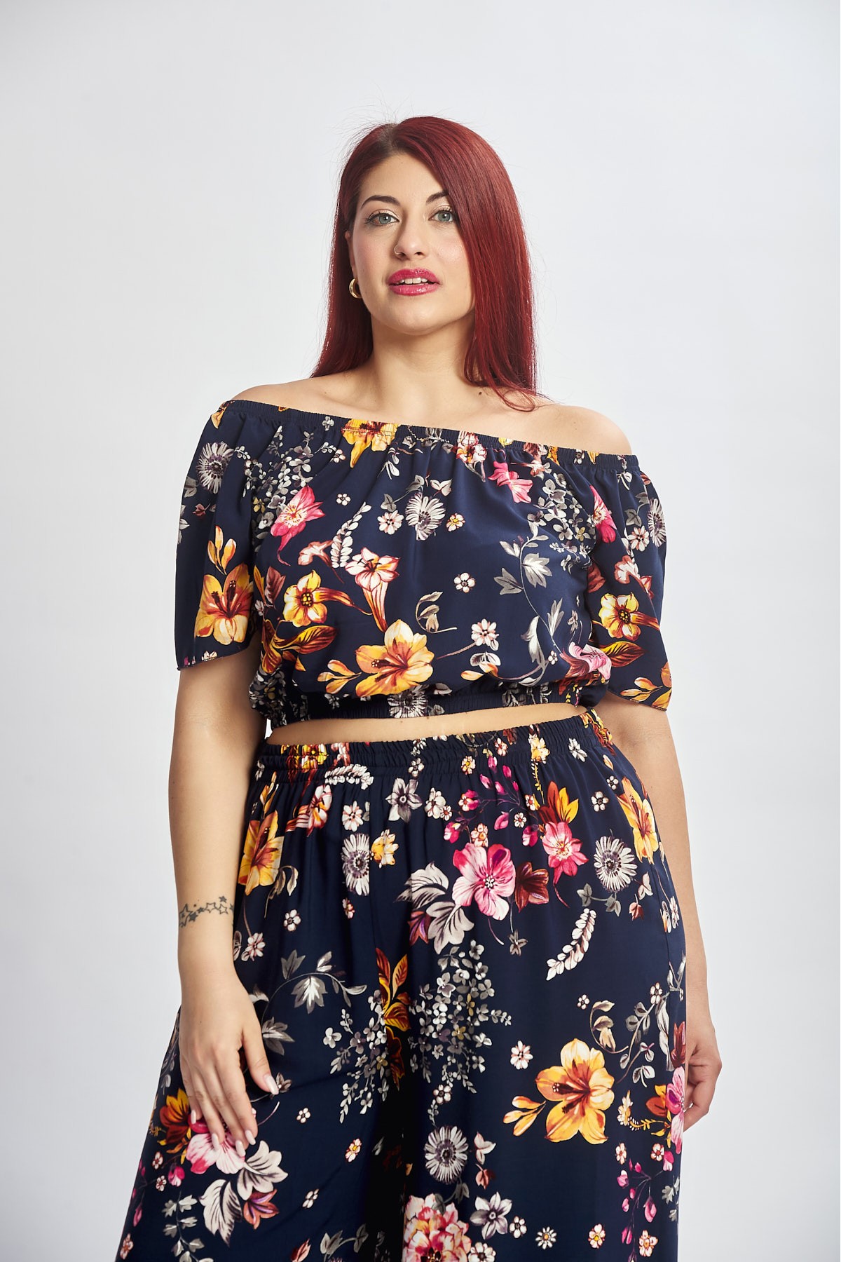 Kimono mit sichtbaren Nähten Knitteroptik mit Gürtel Schwarz
